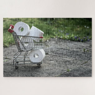 Quebra-cabeça Compre de papel na ferramenta Covid