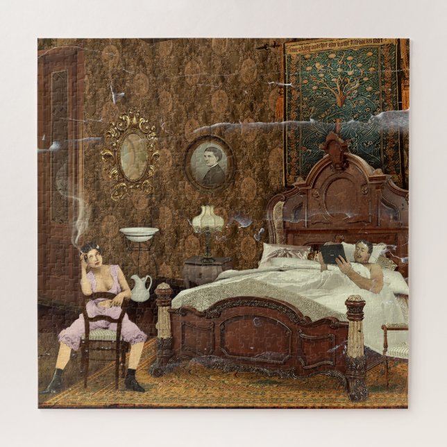 Quebra-cabeça Comprimido vitoriano (Horizontal)