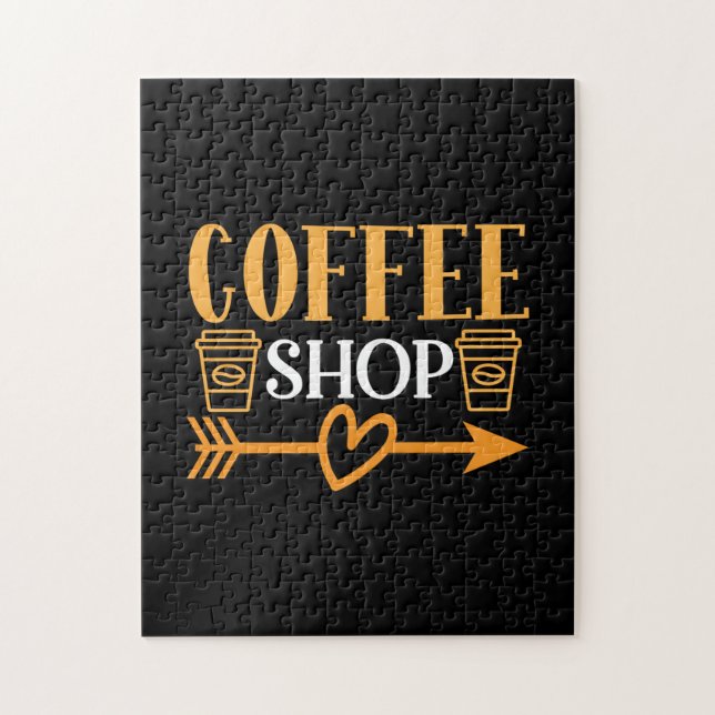Quebra-cabeça Compro Café Art (Vertical)