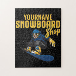Quebra-cabeça Compro de Snowboard Personalizado da Borda de Neve