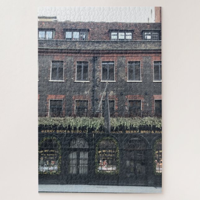 Quebra-cabeça Compro de vinho, Rua. Rua James, Londres, Inglater (Vertical)