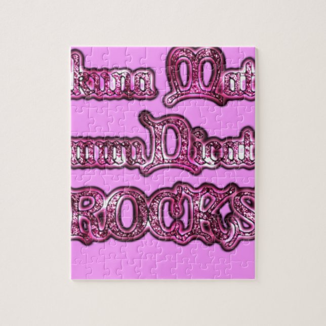 Quebra-cabeça Comunicação de Hakuna Matata ROCKS Art Impressão (Vertical)