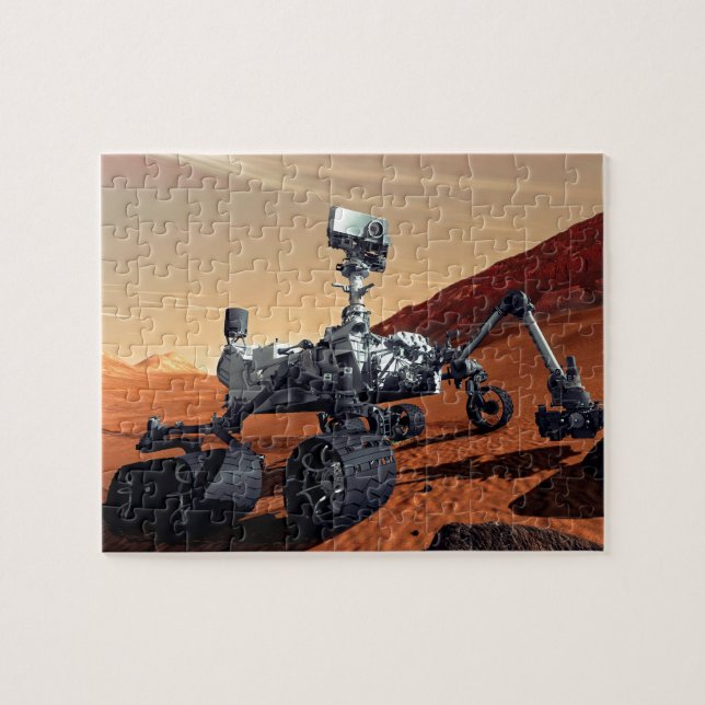Quebra-cabeça Conceito de Artista de Rover da Curiosidade da NAS (Horizontal)