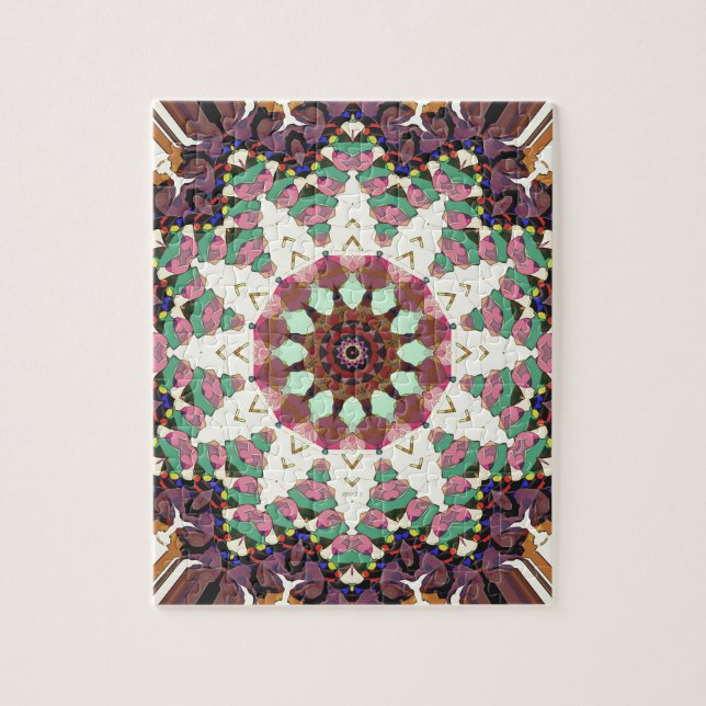 Quebra-cabeça Concentricidade 8 (Vertical)