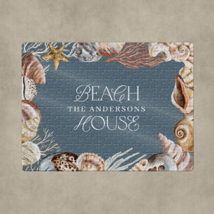 Quebra-cabeça Conchas tropicais de mar quente, serviço familiar 