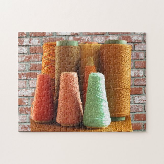 Quebra-cabeça - Cones de Yarn (Horizontal)