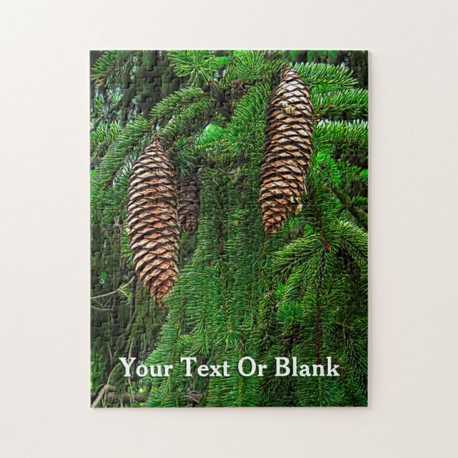 Quebra-cabeça Cones E Agulhas (Vertical)