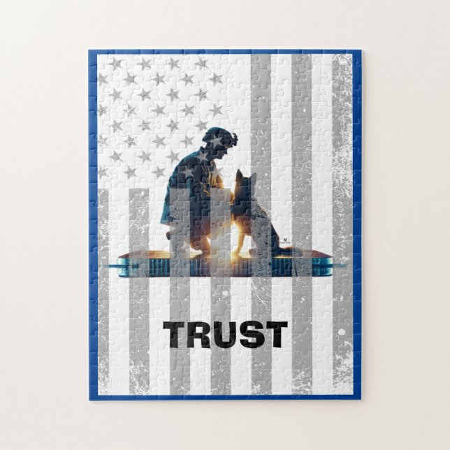 Quebra-cabeça Conexão Feliz: Heróis e Cães (Vertical)