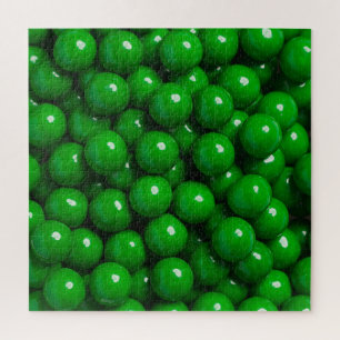 Quebra-cabeça Confeitaria de doces de chocolate verde