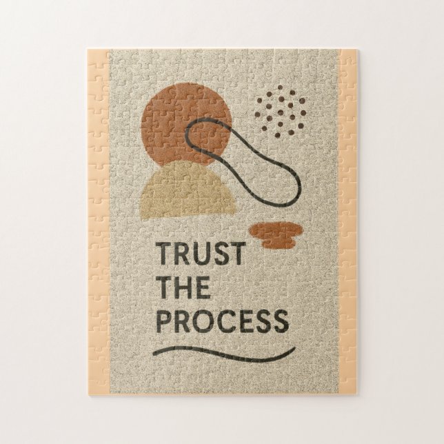 Quebra-cabeça Confiar no Processo (Vertical)