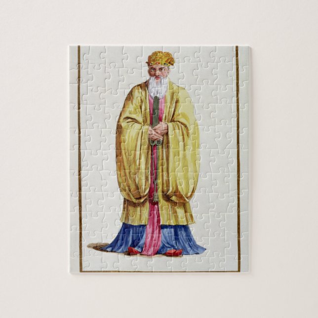 Quebra-cabeça Confucius (551-479 BC), 'de DES Estampes de (Vertical)