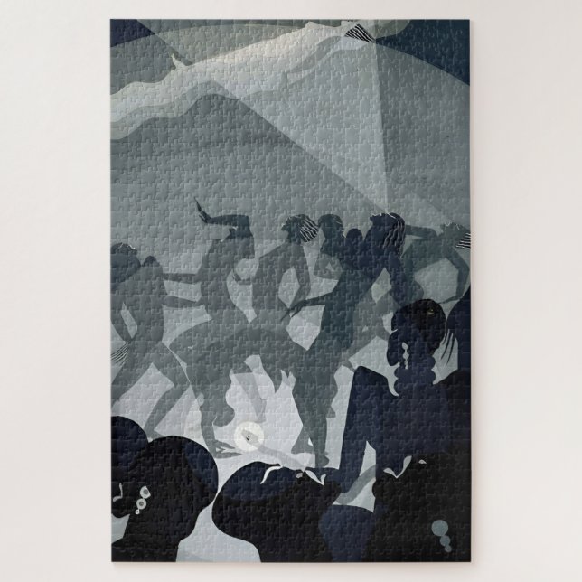 Quebra-cabeça Congo – 1928 Arte de Aaron Douglas (Vertical)