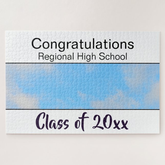 Quebra-cabeça Congratulations Class of 2022 Photo Template (Horizontal)