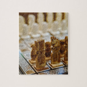 Quebra-cabeça Conjunto de xadrez à venda, Khan el Khalili Bazaar