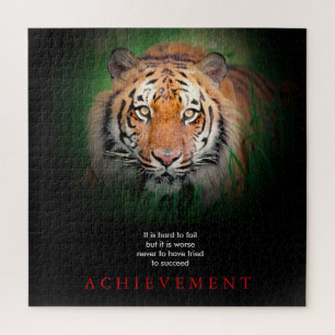 Quebra-cabeça Conquista Motivacional Tiger