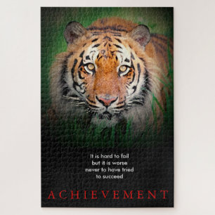 Quebra-cabeça Conquista Motivacional Tiger