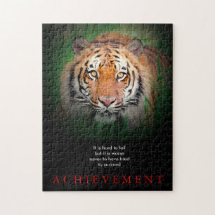 Quebra-cabeça Conquista Motivacional Tiger