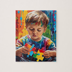 Quebra-cabeça Conscientização do Autismo 
