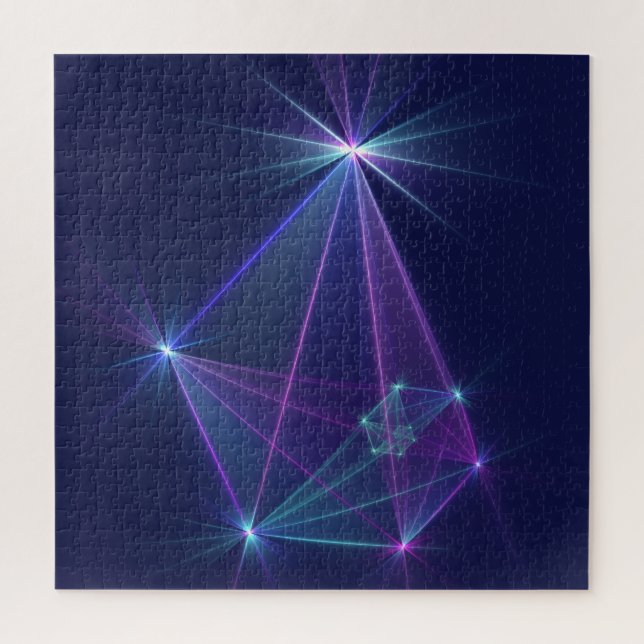 Quebra-cabeça Constelação, Abstrato Fantasy Arte Fractal (Vertical)