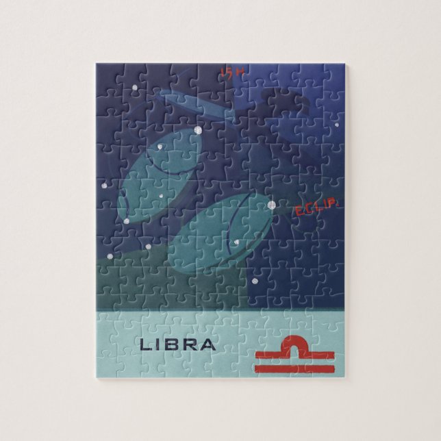Quebra-cabeça Constelação da Escala de Libra da Astrologia Zodia (Vertical)