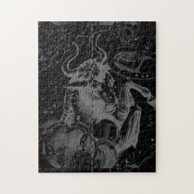 Quebra-cabeça Constelação do Signo de Touro Hevelius cerca de 16 (Vertical)