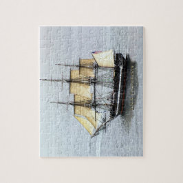 Quebra-cabeça Constituição de USS na máscara completa