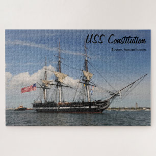 Quebra-cabeça Constituição histórica de Boston USS - Quebra-c