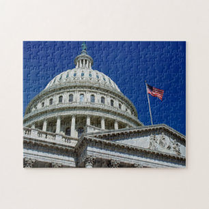Quebra-cabeça Construção do Capitólio, Washington, EUA