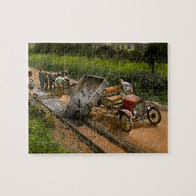 Quebra-cabeça Construção - O dumping facilitou 1925 (Horizontal)