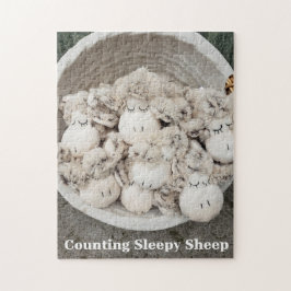 Quebra-cabeça Contando Ovelhas Adormecidas, 11" x 