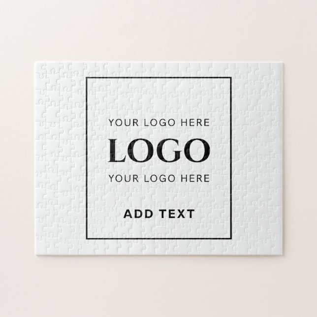 Quebra-cabeça Contemporâneo, simplificado, elegante e editável (Horizontal)