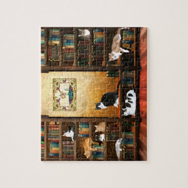 Quebra-cabeça Contos de gatos (Vertical)