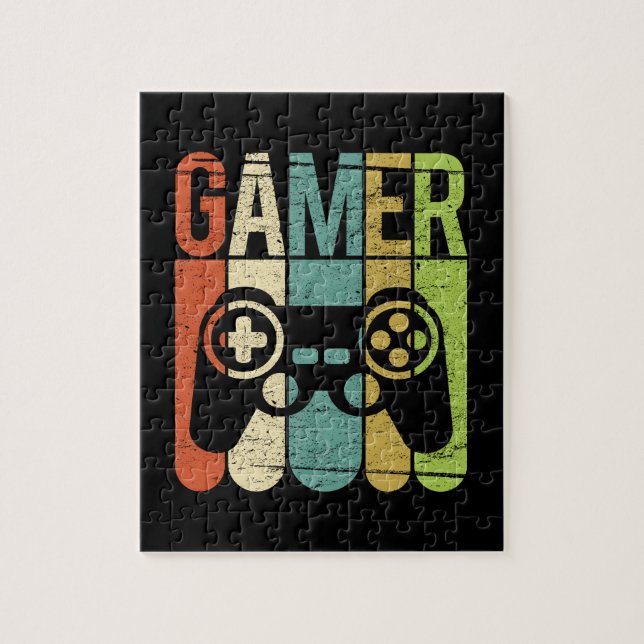 Quebra-cabeça Controlador do jogo do Gamer (Vertical)
