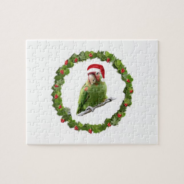 Quebra-cabeça Conure Christmas Wreath @ (Horizontal)