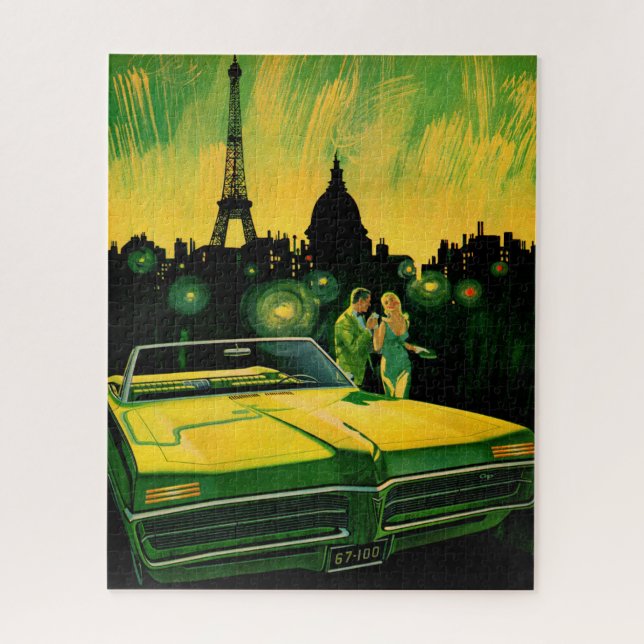 Quebra-cabeça Conversível Bonneville dos anos 60 (Vertical)