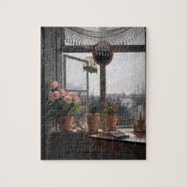 Quebra-cabeça Convite Costeiro: Abrir Janela e Capa