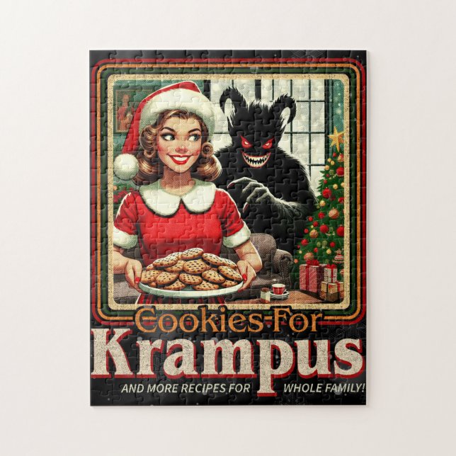 Quebra-cabeça Cookie For Krampus Merry Krampus Christmas Horror (Vertical)