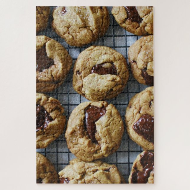 Quebra-cabeça Cookies Chip de Chocolate (Vertical)