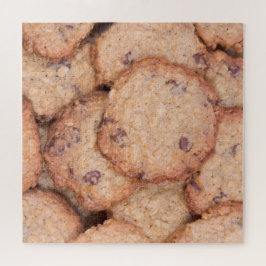 Quebra-cabeça Cookies de Chip Chip-Sand de Chocolate Homemade