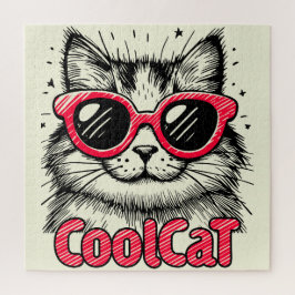 Quebra-cabeça Cool Cat 1