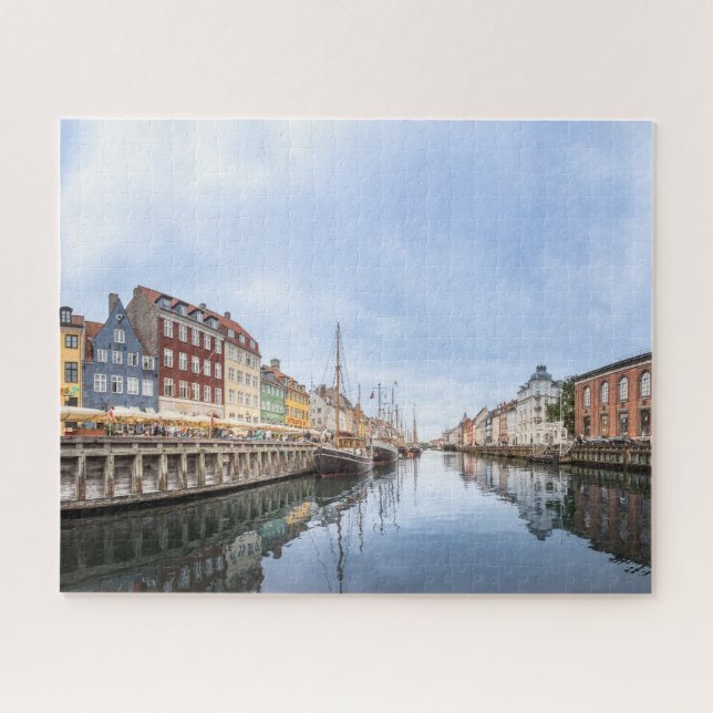 Quebra-cabeça Copenhaga Dinamarca (Horizontal)