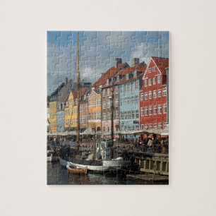 Quebra-cabeça Copenhaga Nyhavn