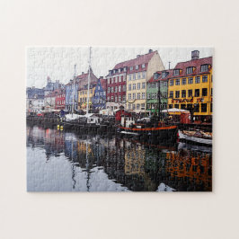Quebra-cabeça Copenhagen, Dinamarca - Fotografia Viagem