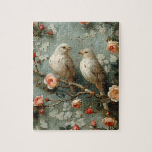 Quebra-cabeça Coquette Birds Floral