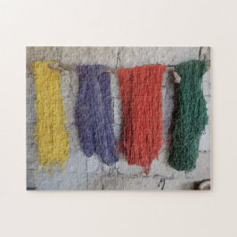 Quebra-cabeça Cor d'água do Fio de Secagem