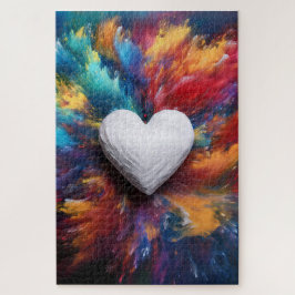 Quebra-cabeça Cor do amor