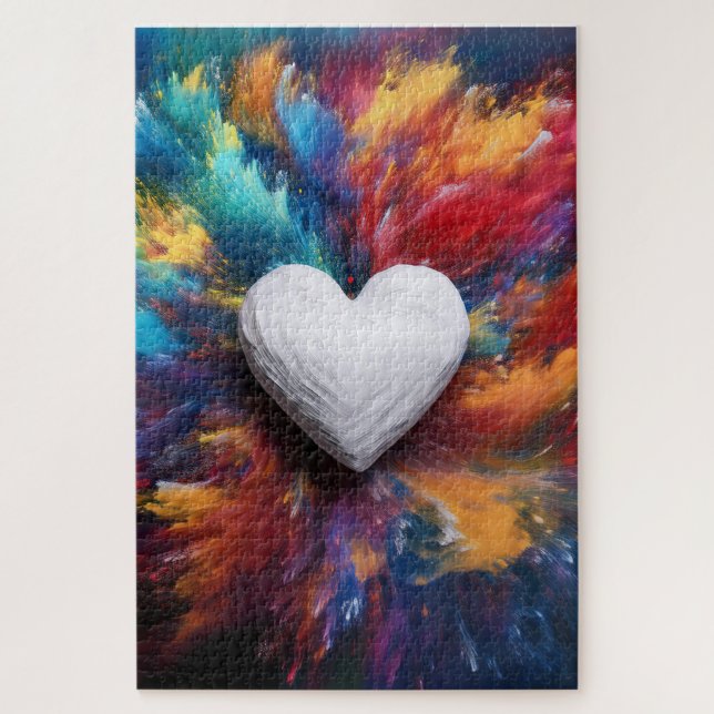 Quebra-cabeça Cor do amor (Vertical)