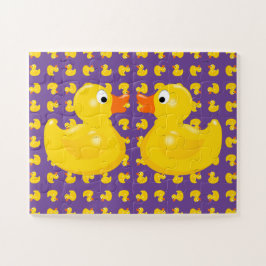 Quebra-cabeça Cor Personalizada, Patos de Borracha