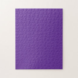 Quebra-cabeça Cor Sólida do Coração Púrpura