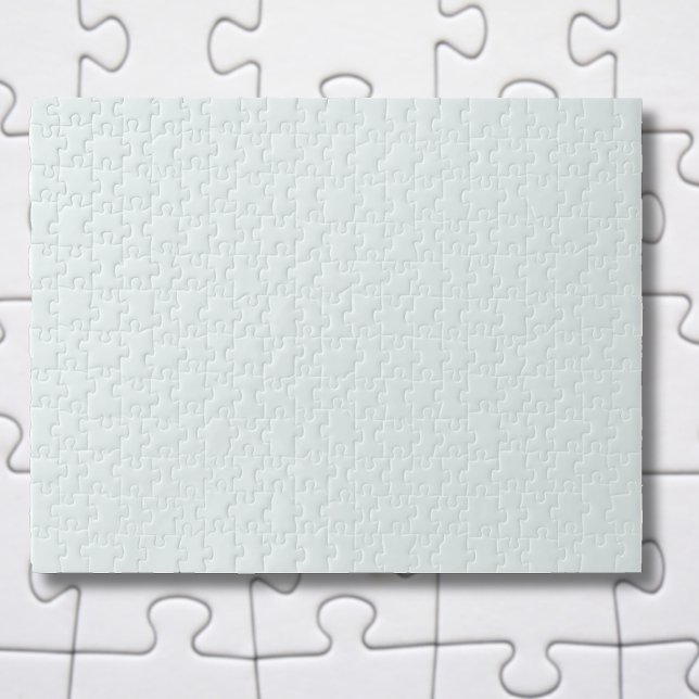 Quebra-cabeça Cor Sólido Branco do fosco | Clássico | Elegante (Criador carregado)